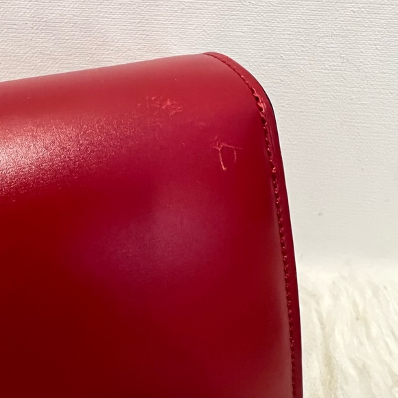 Celine Small Red Classic Box Bag - Picture 7 of 13